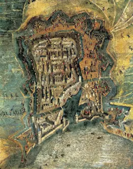 Blockade Prints: Siege of La Rochelle. From 10th January 1627 to 28th October 1628