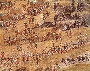 Blockade Prints: Siege of La Rochelle. From 10th January 1627 to 28th October 1628