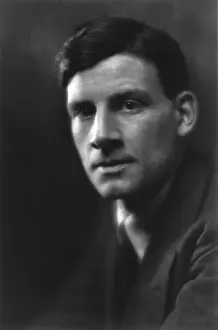 Writers Prints: Siegfried Sassoon, British author, was one of the leading poets of the First World War