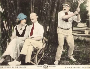Sitting In Chair Prints: SHE SIGHED BY THE SEASIDE, l-r: Marie Prevost