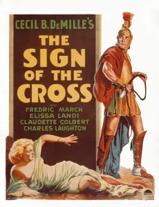 Roman Empire Prints: SIGN OF THE CROSS, Elissa Landi, Fredric March, 1932