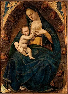 Holy Figures Prints: Signorelli Luca, The Nursing Madonna