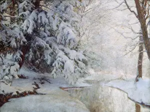 Close View Prints: SILENT DAWN, by Walter Launt Palmer, c