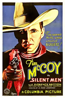 Images Dated 16th June 2008: SILENT MEN, Tim McCoy, 1933