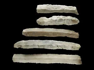 Prehistoric Prints: Silex knives (3rd-2nd mil. BC)