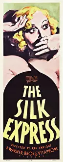 Sheila Prints: THE SILK EXPRESS, Sheila Terry on insert poster art, 1933