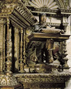 Ertical Prints: SILO, Diego de (1495-1563). Ferdinand II the Catholic in Prayer