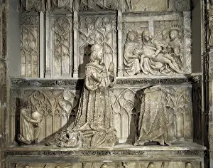 Toledo Prints: SILO, Gil de (1486-1501). Sepulchre of Juan de Padilla