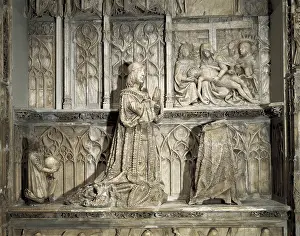 Toledo Prints: SILOe, Gil de (1486-1501). Sepulchre of Juan de Padilla