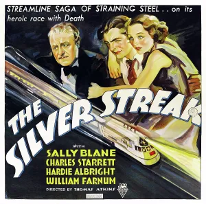 Train Prints: THE SILVER STREAK, US poster art