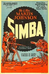 Filming Prints: SIMBA, (aka SIMBA: THE KING OF THE BEASTS)