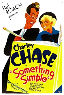 2009 Prints: SOMETHING SIMPLE, from left: Charley Chase, Betty Mack, 1934