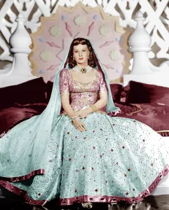 Arabian Prints: SINBAD THE SAILOR, Maureen O'Hara, 1947