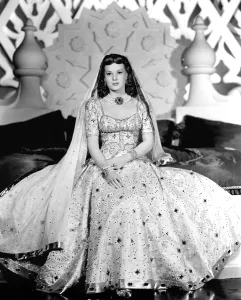 Arabian Prints: SINBAD THE SAILOR, Maureen O'Hara, 1947