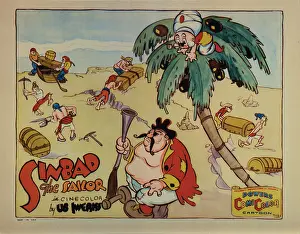 Turban Prints: SINBAD THE SAILOR, Ub Iwerks animated short, 1935
