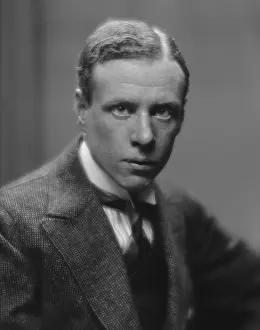 Playwright Prints: Sinclair Lewis, whose realist novels of the 1920-30s were critical of American capitalism