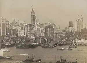 Port Prints: The Singer Building Tower was the world's tallest building when this photo was made in Sept
