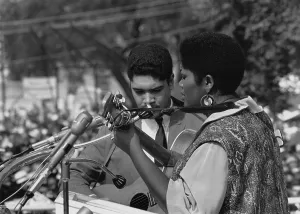 Washington Mall Prints: Singer Odetta at the 1963 Civil Rights March on Washington. Aug. 28, 1963
