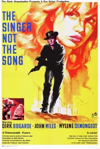 Mills Prints: THE SINGER NOT THE SONG, US poster art