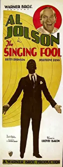 Blackface Prints: THE SINGING FOOL, top and bottom: Al Jolson, 1928