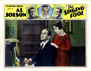 Playing Piano Prints: THE SINGING FOOL, from left, Al Jolson, Betty Bronson, 1928