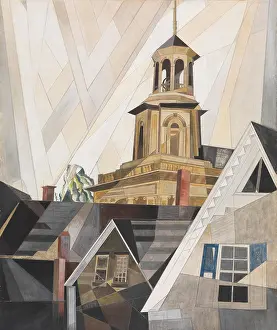 Roof Prints: AFTER SIR CHRISTOPHER WREN, by Charles Demuth