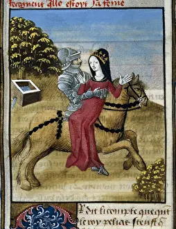 Loving Prints: Sir Galahad takes the Queen out of Cornwall