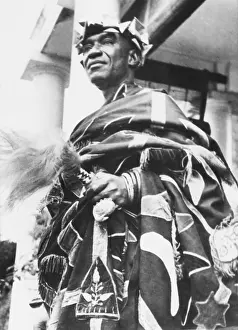 Authority Prints: Sir Osei Agyeman, Premph II, an Ashante chief