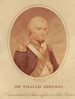 1760s Prints: Sir William Johnson was Superintendent of Indian Affairs for the northern British colonies from 1756-1774