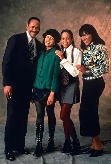 Reid Prints: SISTER, SISTER, Tim Reid, Tamera Mowry, Tia Mowry, Jackee Harry, 1994-99