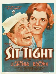 Lmpy Prints: SIT TIGHT, from left on US poster art: Joe E. Brown, Winnie Lightner, 1931
