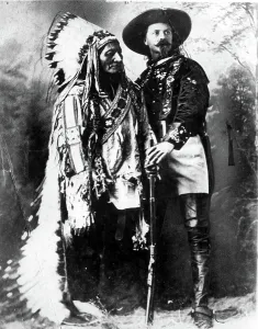 Sioux Prints: SITTING BULL & BUFFALO BILL-After Sitting Bull was finally conquered