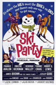 Hickman Prints: SKI PARTY, US poster, top from left: Frankie Avalon