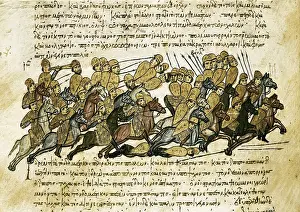 12th C Prints: SKYLITZER, John (9th century). Madrid Skylitzes 'Synopsis historiarum'