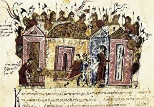Bizantium Prints: SKYLITZER, John (9th century). Madrid Skylitzes 'Synopsis historiarum'