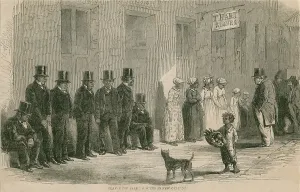 Louisiana Prints: Slaves for Sale in New Orleans in April 1861