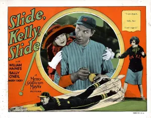 1927 Movies Prints: SLIDE, KELLY, SLIDE, Karl Dane, (right inset), William Haines, Sally O'Neil, 1927