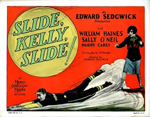 1927 Movies Prints: SLIDE, KELLY, SLIDE, from left, William Haines, Sally O'Neil, 1927