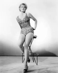 Leopard Print Prints: SLIGHTY SCARLET, Arlene Dahl, 1956