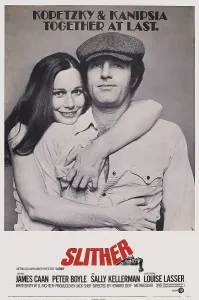 Images Dated 16th May 2013: SLITHER, US poster art, from left: Sally Kellerman, James Caan, 1973