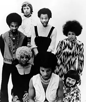 1960s Fashion Prints: SLY AND THE FAMILY STONE, c. 1970.. Courtesy: CSU Archives / Everett Collection