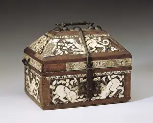 Object Prints: Small chest of the hares. 11th -12th c