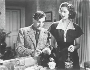 Byron Prints: THE SMALL BACK ROOM, from left: David Farrar, Kathleen Byron, 1949