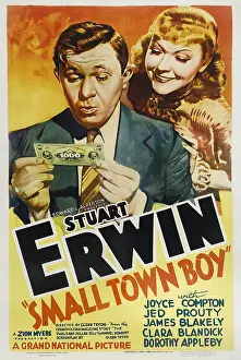 Joyce Prints: SMALL TOWN BOY, from left: Stuart Erwin, Joyce Compton, 1937