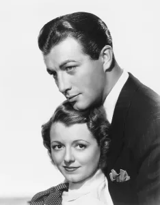 SMALL TOWN GIRL, from left: Janet Gaynor, Robert Taylor, 1936, Photo by Clarence Bull