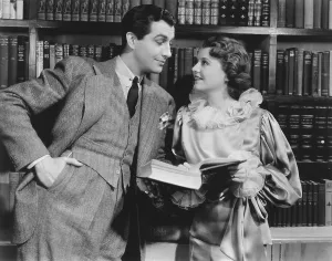 Images Dated 22nd February 2016: SMALL TOWN GIRL, from left: Robert Taylor, Janet Gaynor, 1936
