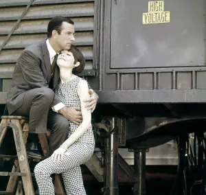 Adams Prints: GET SMART, from left, Don Adams, Barbara Feldon, 1965-70