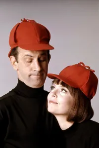 Adams Prints: GET SMART, from left, Don Adams, Barbara Feldon, 1965-70 (1965 photo)