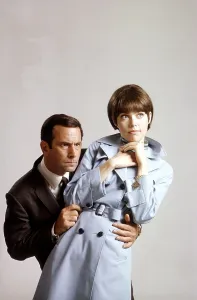 Adams Prints: GET SMART, from left, Don Adams, Barbara Feldon, 1965-70 (1965 photo)