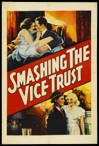 Drawing Prints: SMASHING THE VICE TRUST, Willy Castello (top right, bottom left), 1937